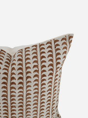 Evelyn Block Print Pillow Cover